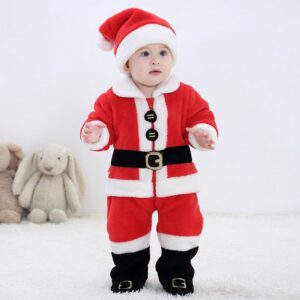 Baby Santa Outfit - Unisex Jumpsuit