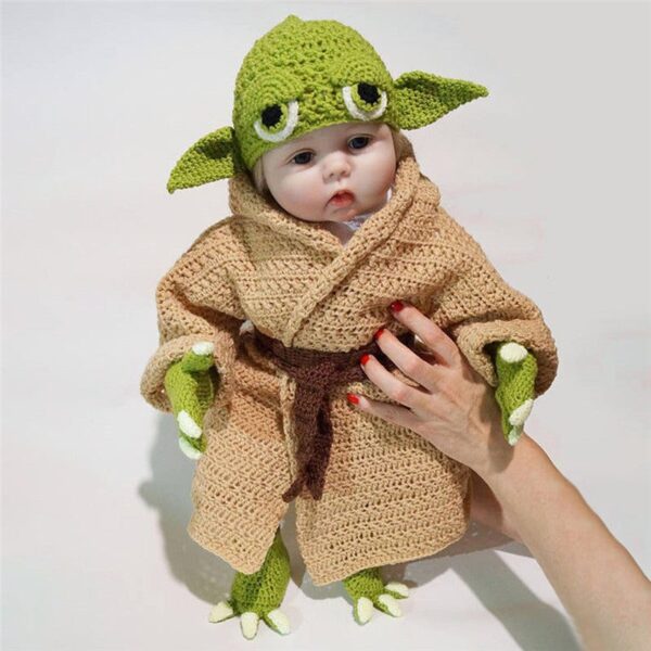 Baby Yoda Costume for Infants – 5-Piece Costume Set