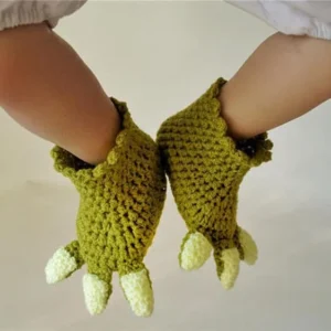 Baby Yoda Knitted Jumpsuit Set