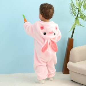 Pink Bunny Baby Jumpsuit JuniorHaul