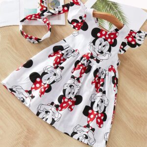 Buy Kids Girls Minnie Mouse Dress I Summer Outfit