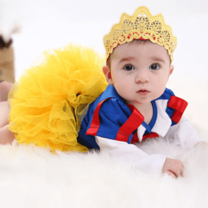Baby 3pcs Snow White Romper - Image 3