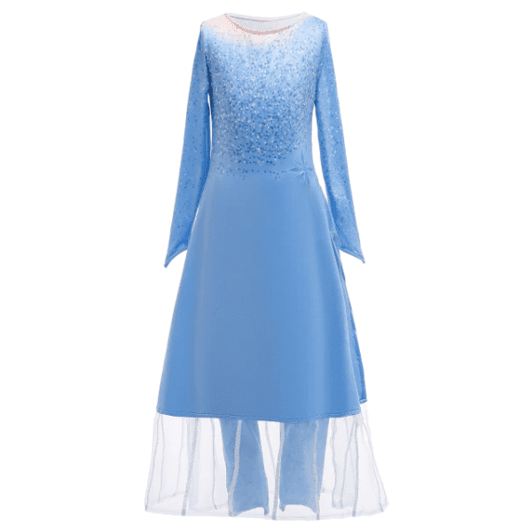 10 / 4T Elsa Cape Gown Costume JuniorHaul