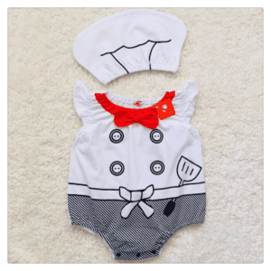 Cartoon Baby Romper With Cap - Image 6