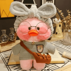 12 Lalafanfan Yellow Ducks Plush Toy JuniorHaul