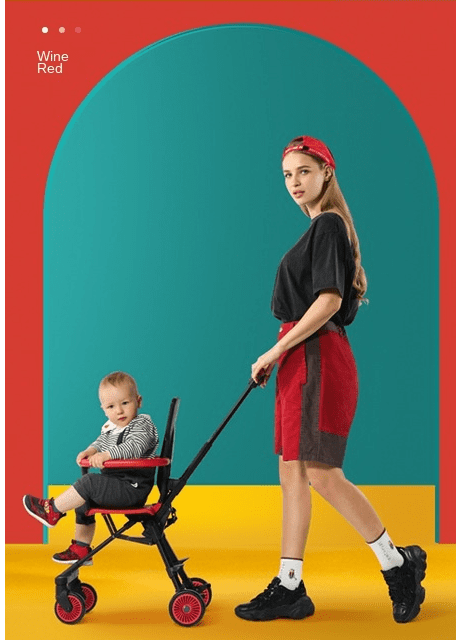 Two-way ultra-light folding baby stroller JuniorHaul