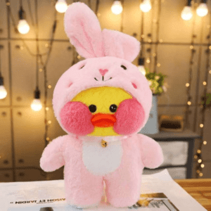 14 Lalafanfan Yellow Ducks Plush Toy JuniorHaul