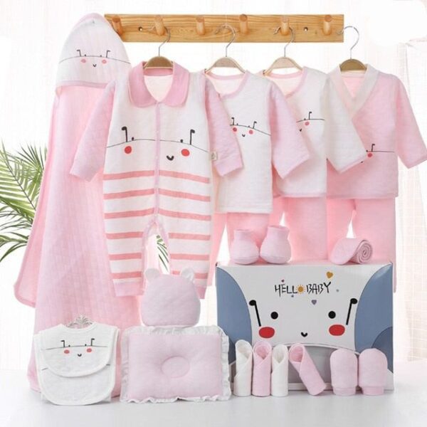 21pcs K Warm / 0-3 months 18/22 Pieces Newborn Baby Clothes Set JuniorHaul