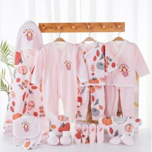 19pcs C Thin / 0-3 months 18/22 Pieces Newborn Baby Clothes Set JuniorHaul