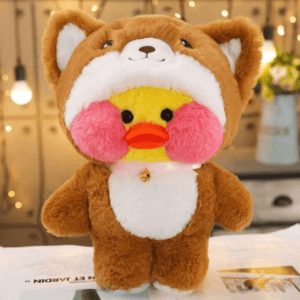 15 Lalafanfan Yellow Ducks Plush Toy JuniorHaul