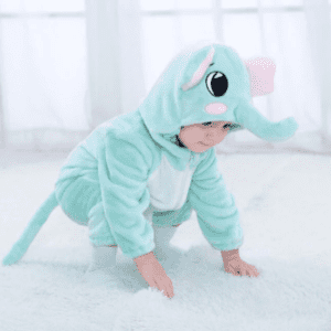 3M Blue Elephant Baby Jumpsuit JuniorHaul