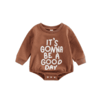 It's Gonna be Print Baby Romper