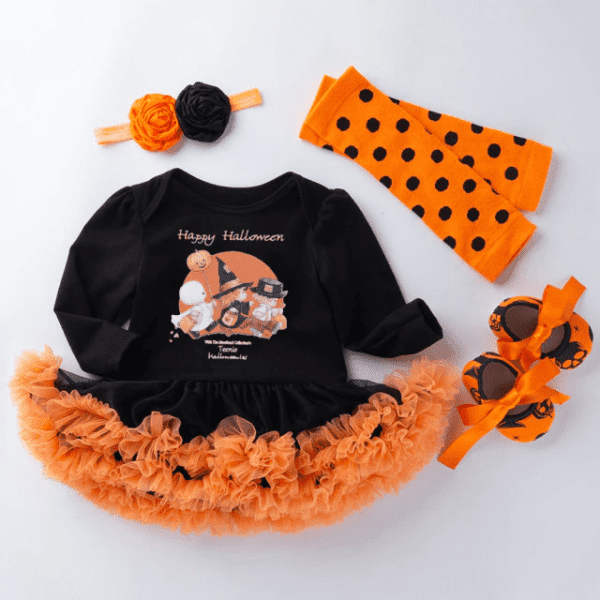 3M / Style 1 Toddler Baby Girl Halloween Outfit JuniorHaul