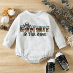 Buy Cowboy in Training Bodysuit Romper I Full Sleeved Romper