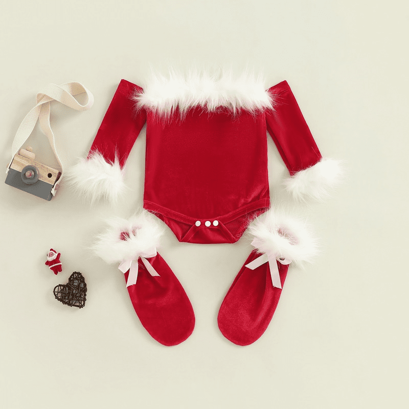 1_1b6f843a-b4ac-43a3-b0a8-08a94cee3e57 2Pcs Baby Christmas Long Sleeve Girl Outfit - Image 1