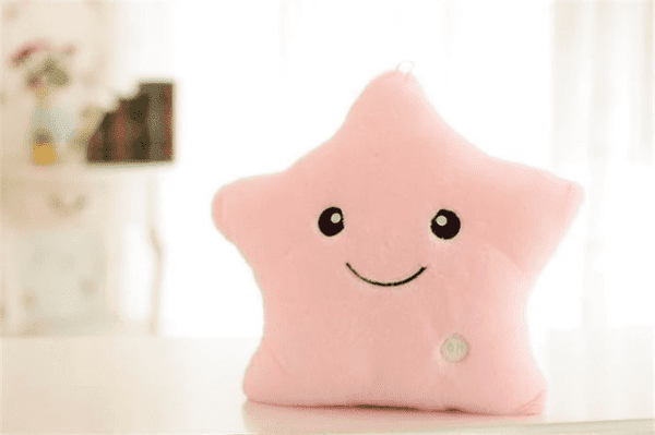 Pink Luminous Star Plush Cuddle Toy JuniorHaul