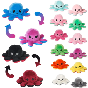 Octopus Mood Flip Plush Toy JuniorHaul
