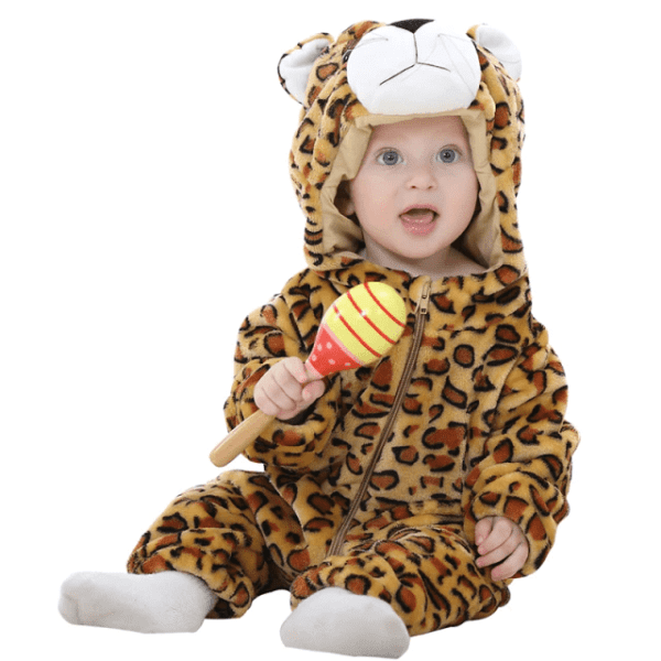 3M / 2nd Leopard Baby Jumpsuit JuniorHaul