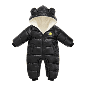 Black / 3M Snowproof Baby Cute Jumpsuit JuniorHaul