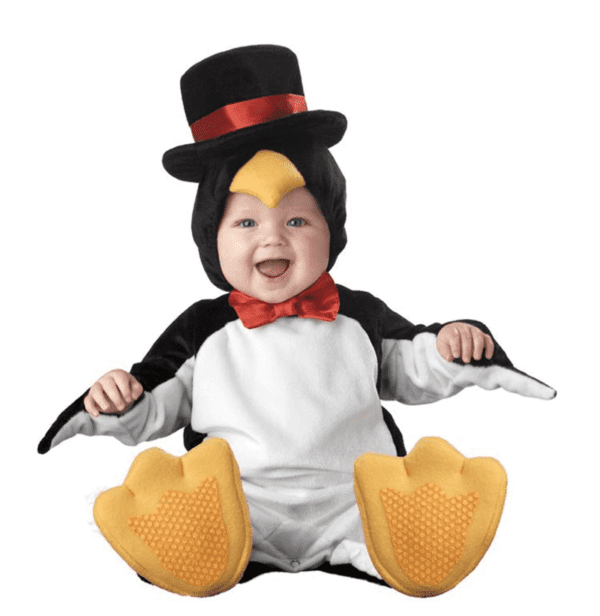 6-12M Baby Penguin Costume Jumpsuit JuniorHaul