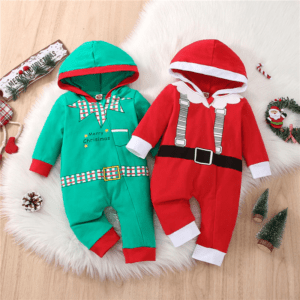 Buy Baby Christmas Jumpsuit I Baby Hooded Jumpsuit