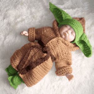 Baby Yoda Knitted Jumpsuit JuniorHaul