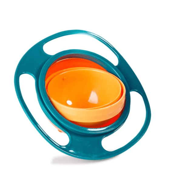Green / Blue Gyro Bowl For Toddlers JuniorHaul