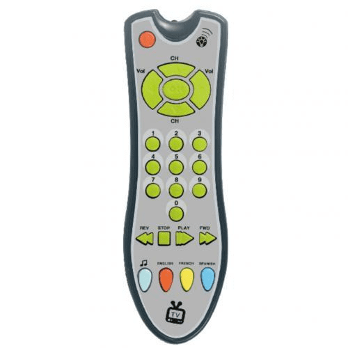 Grey Musical Tv Remote Control Toy JuniorHaul