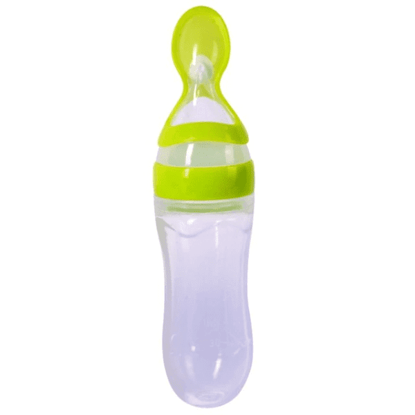 Green Baby Spoon Bottle Feeder JuniorHaul