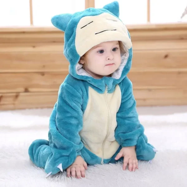 Baby Snorlax Baby Jumpsuit | Comfortable Snorlax Costume