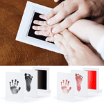 Newborn Baby DIY Hand And Footprint Ink Pads Kit - Image 2