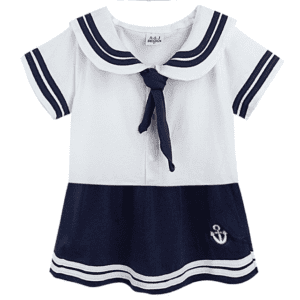 Baby Girls Sailor Costume - Image 3