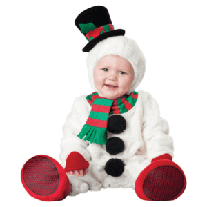 Snowman Baby Jumpsuit I Comfortable Snowman Costume
