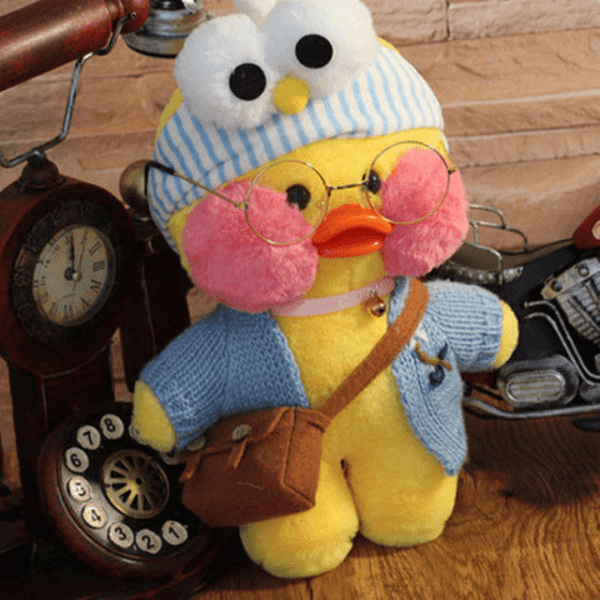18 Lalafanfan Yellow Ducks Plush Toy JuniorHaul