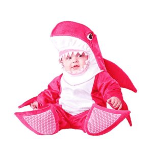 9M Baby Red Shark Fancy Dress Cosplay Costume JuniorHaul