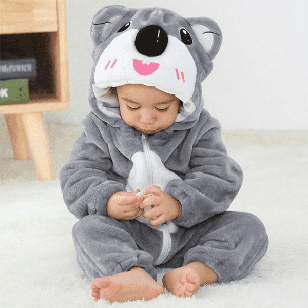 3M Grey Ratatouille Baby Jumpsuit JuniorHaul