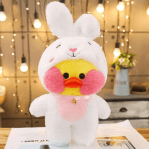 25 Lalafanfan Yellow Ducks Plush Toy JuniorHaul