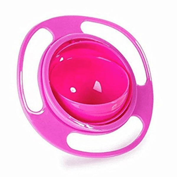 Pink / Blue Gyro Bowl For Toddlers JuniorHaul