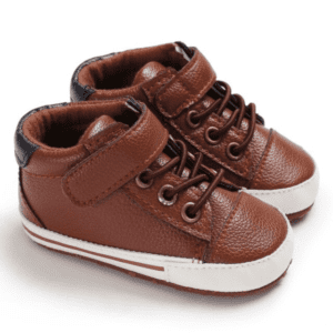 Brown / 00-06 Months Baby Soft Sneakers JuniorHaul