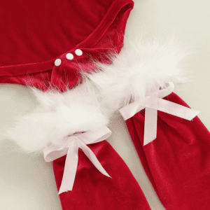 2Pcs Baby Christmas Long Sleeve Girl Outfit - Image 7