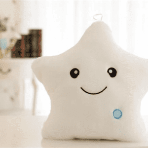 White Luminous Star Plush Cuddle Toy JuniorHaul