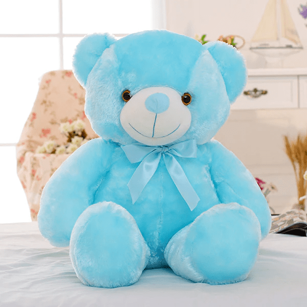 Blue / 30 cm Luminous Cuddle Bear Plush Toy JuniorHaul