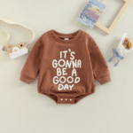 It's Gonna be Print Baby Romper - Image 2