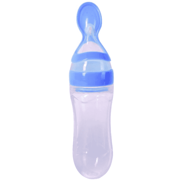 Blue Baby Spoon Bottle Feeder JuniorHaul