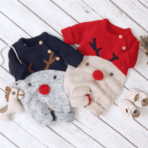 Baby Deer Knitted Jumpsuit JuniorHaul