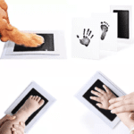 Newborn Baby DIY Hand And Footprint Ink Pads Kit - Image 3