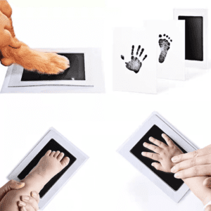 Newborn Baby DIY Hand And Footprint Ink Pads Kit - Image 3