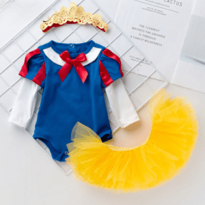 Baby 3pcs Snow White Romper - Image 4