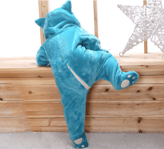 Blue Snorlax Baby Jumpsuit JuniorHaul