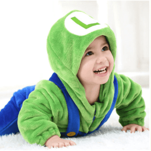 Luigi / 3M Super Mario Baby Jumpsuit JuniorHaul